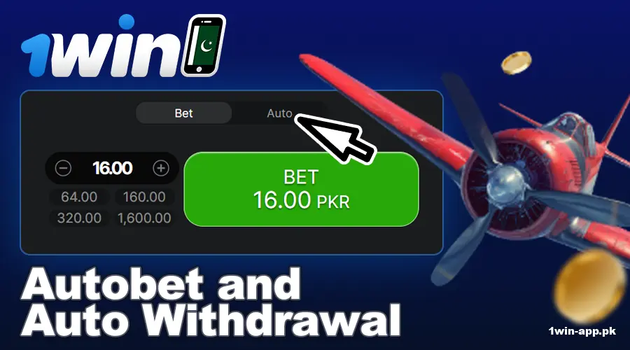 Automatic Betting at 1win App Aviator PK