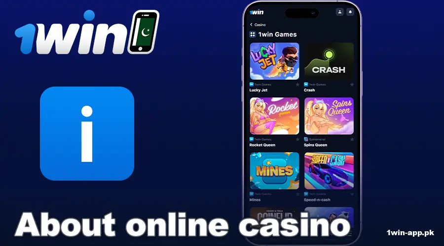 Description of casino at 1win PK
