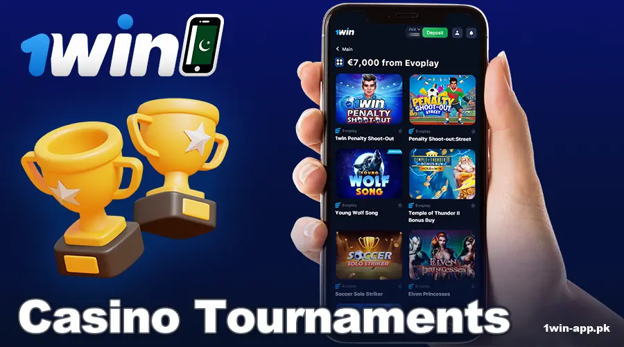 Competitions at 1win Pakistan mobile casino