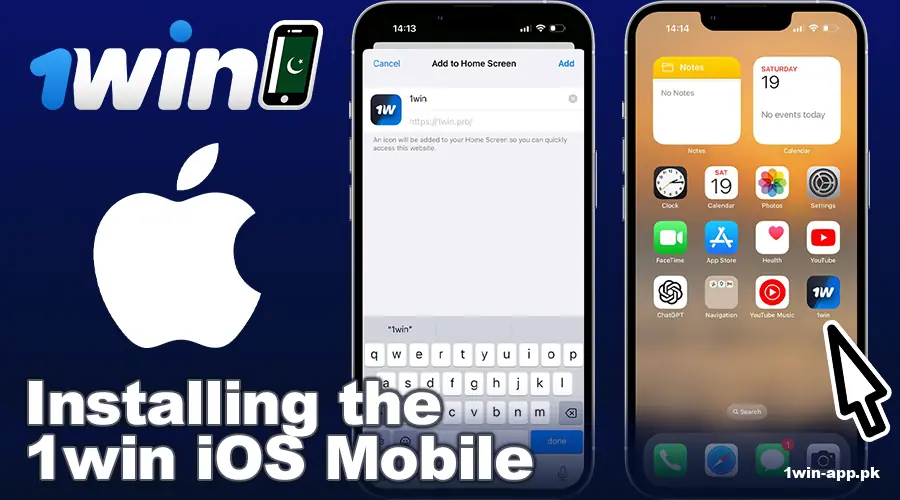 How to install 1win Pakistan app on iOS