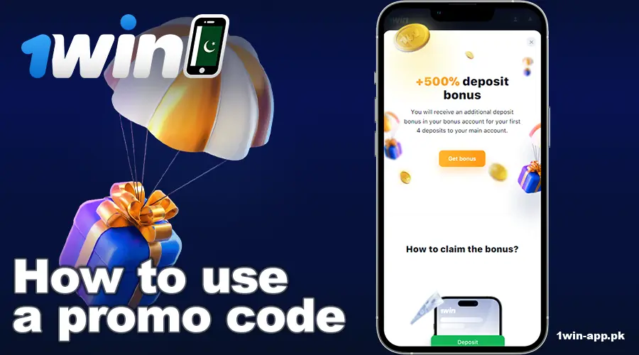 Use promo code at 1win App Pakistan