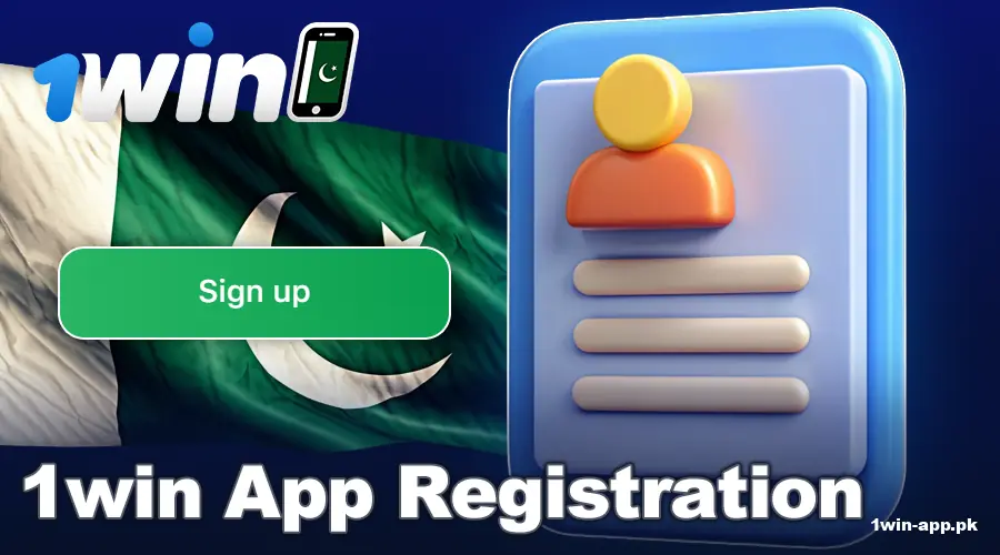 Create an account with 1win App Pakistan