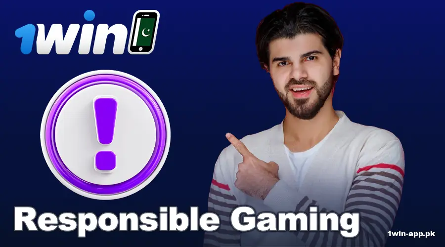 Responsible Gambling at 1win App Pakistan