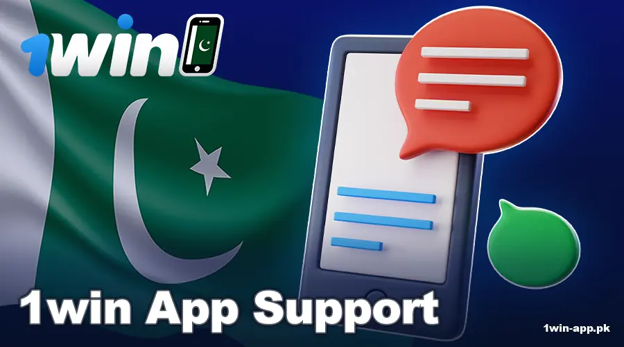 Contact at 1win App Pakistan