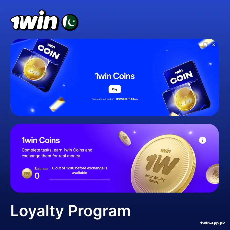 The Loyalty Program on the 1win website
